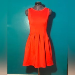 Ann Taylor Red Holiday Mini Dress Size 00P